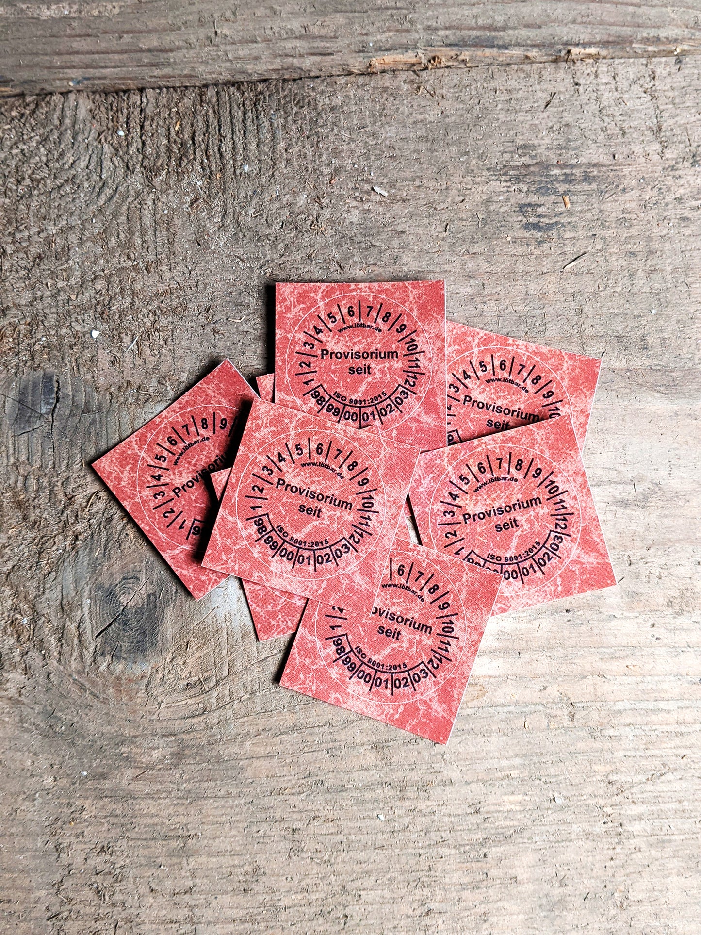 Plakette: Provisorium Sticker (10 Stk.)