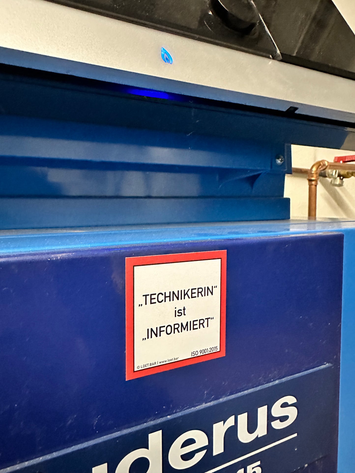 Hinweissticker: "Techniker:in" (10 Stk.)