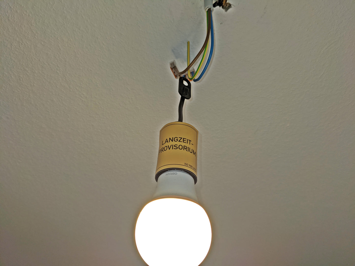 Hinweissticker: Provisorium (10 Stk.)