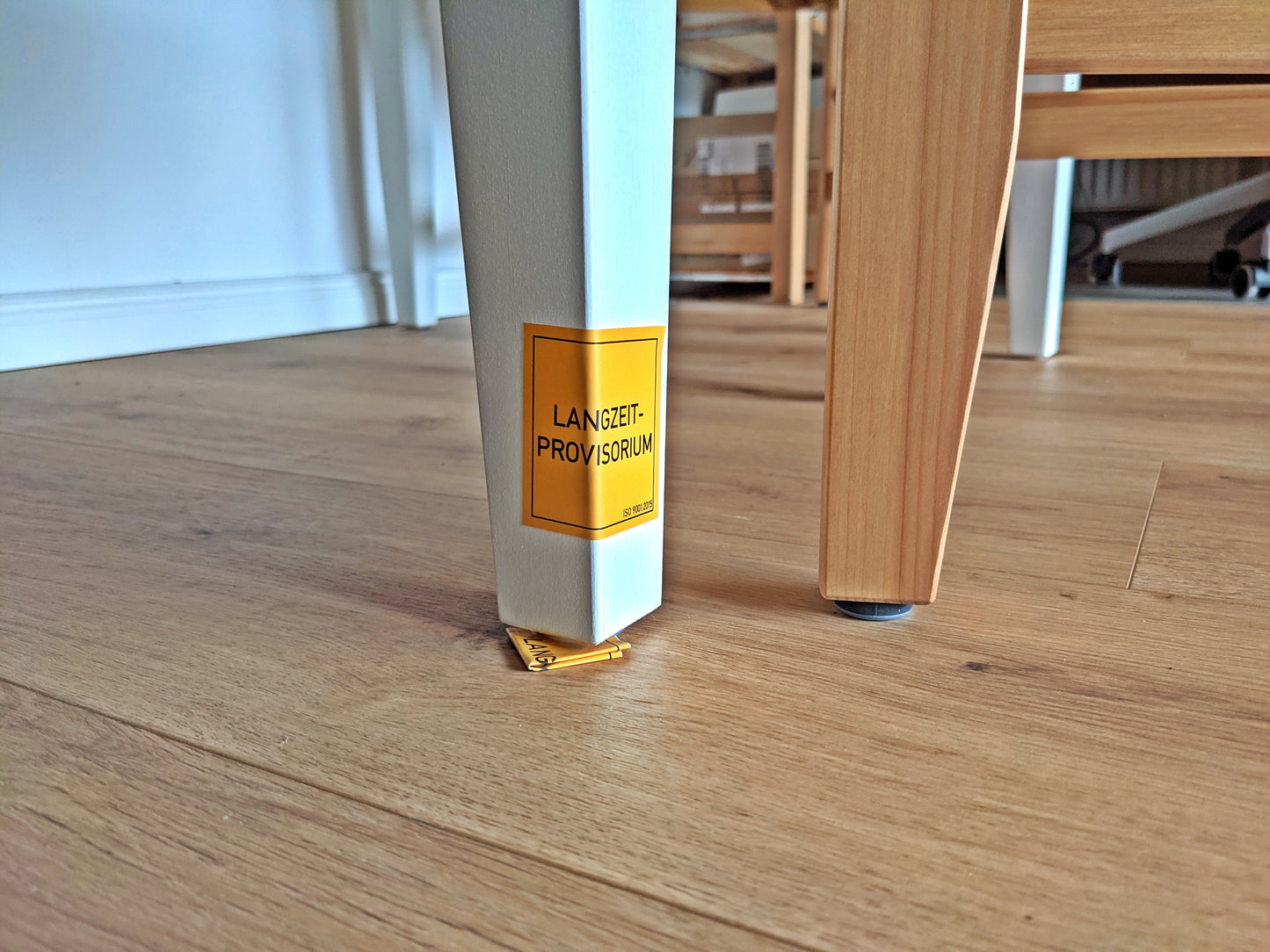 Hinweissticker: Provisorium (10 Stk.)