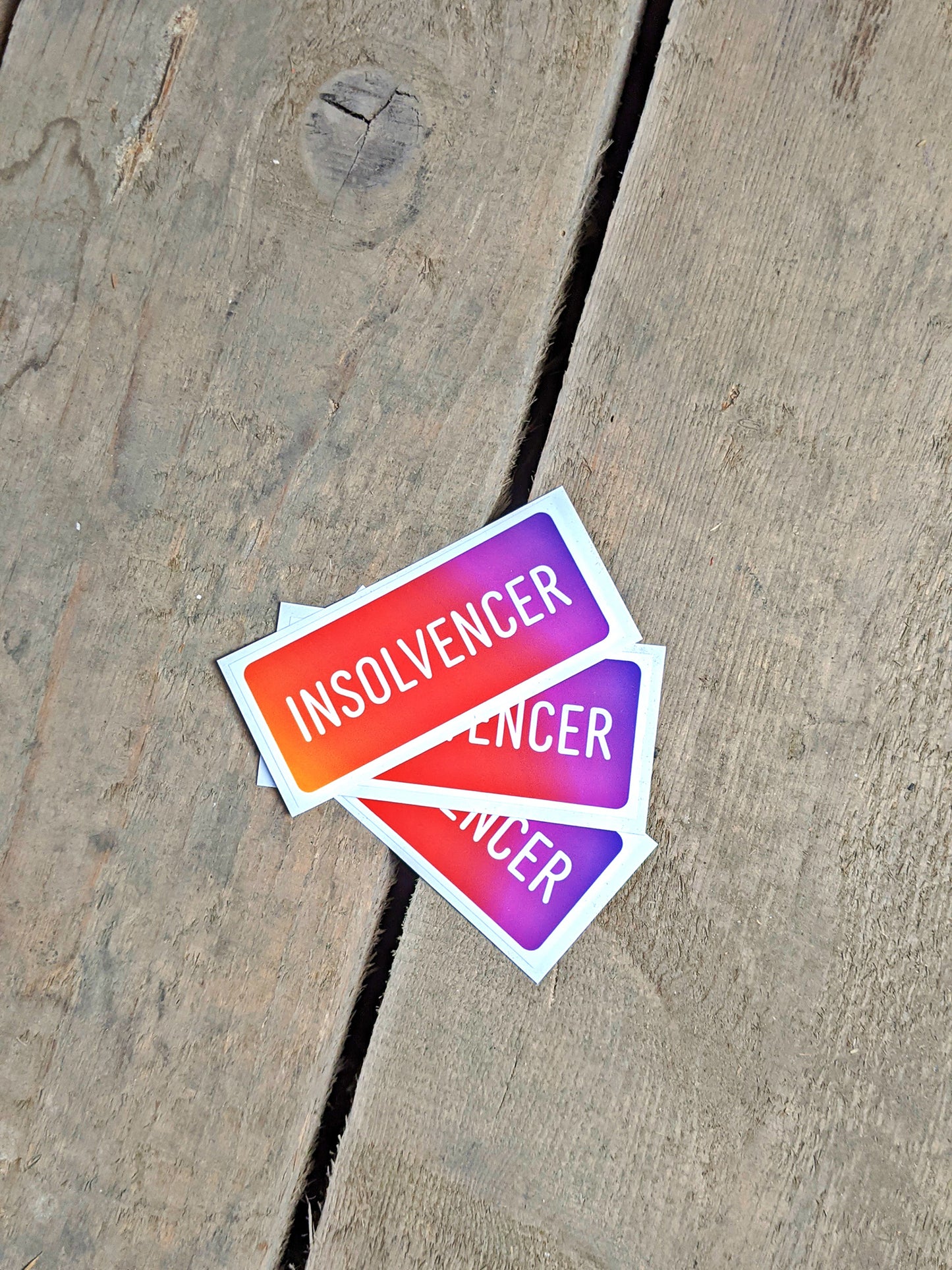 Insolvencer Sticker