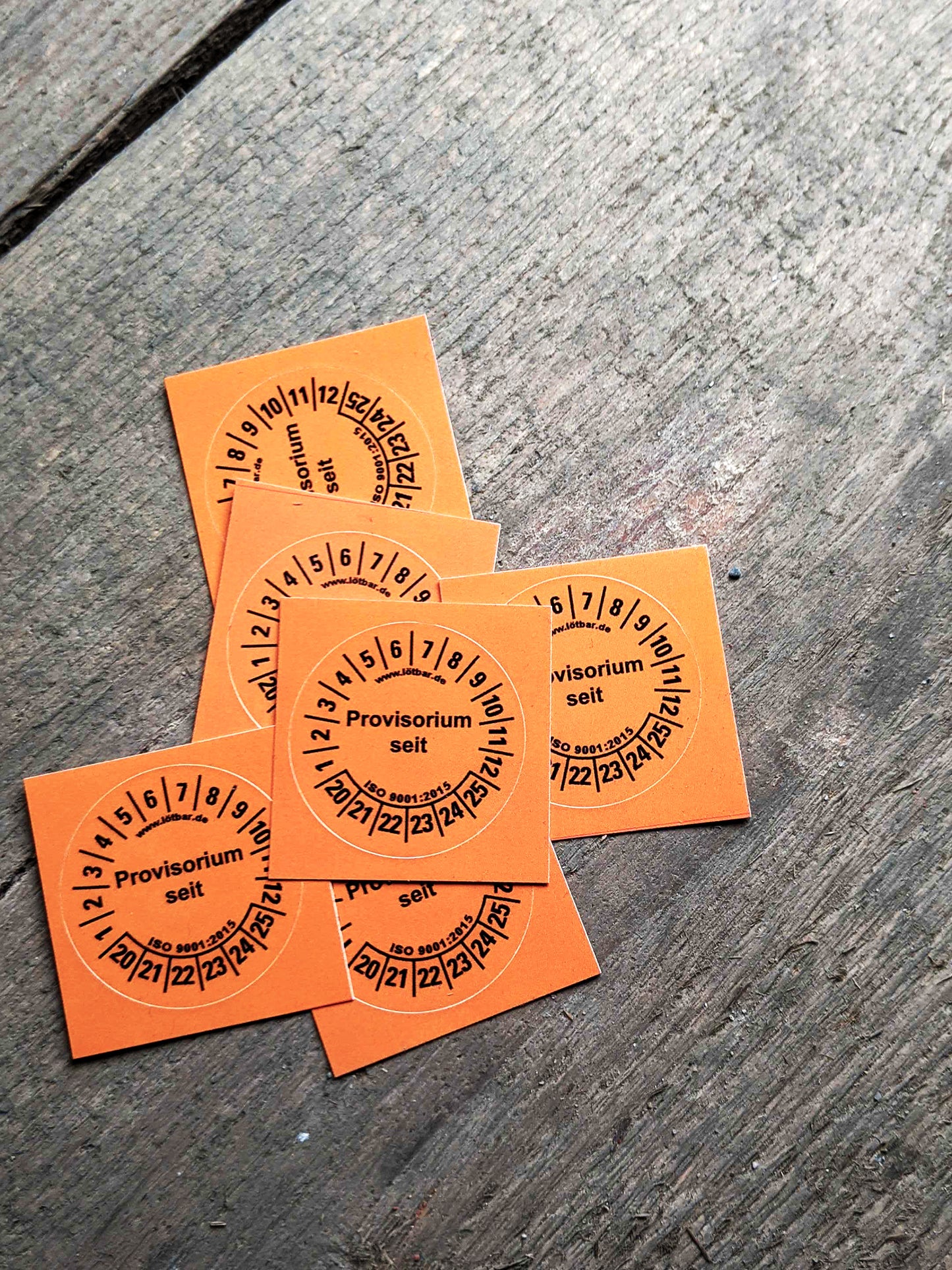 Plakette: Provisorium Sticker (10 Stk.)