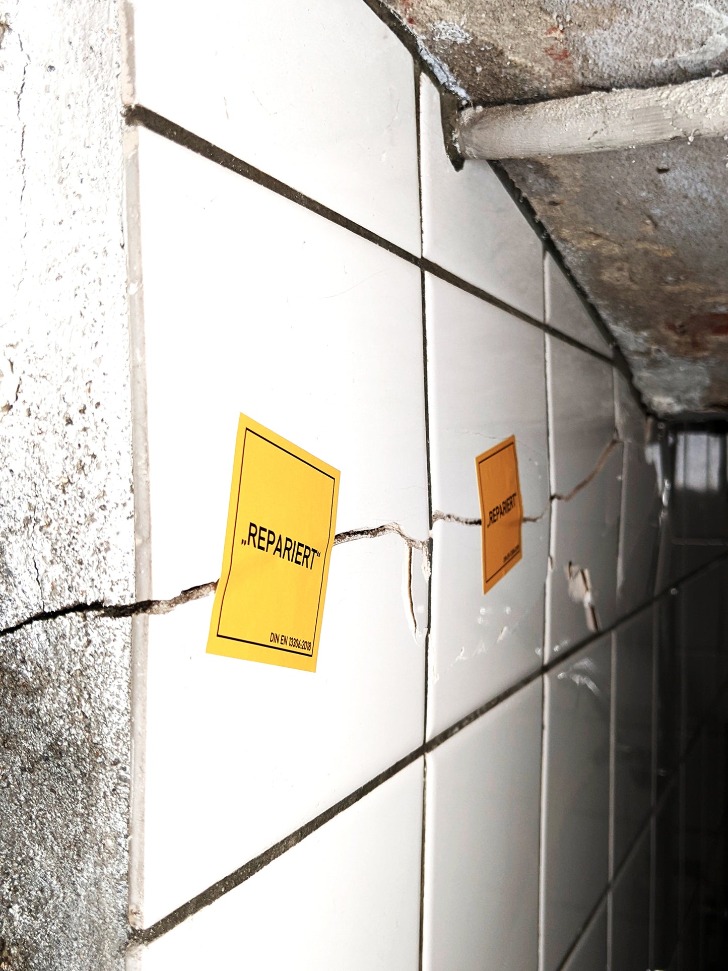 Hinweissticker: "Repariert" (10 Stk.)