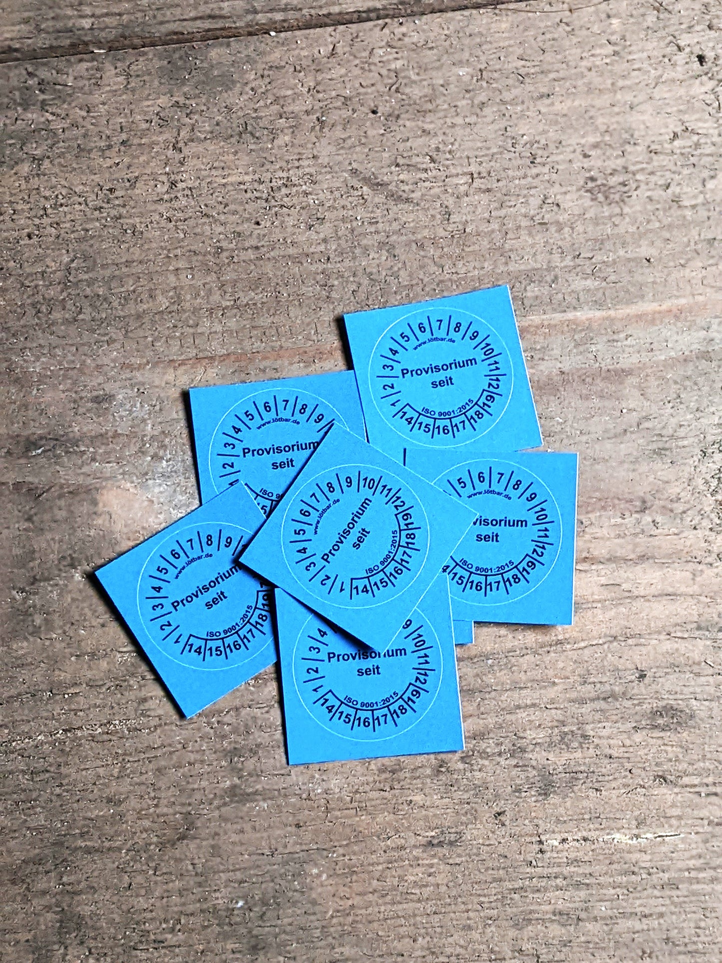 Plakette: Provisorium Sticker (10 Stk.)