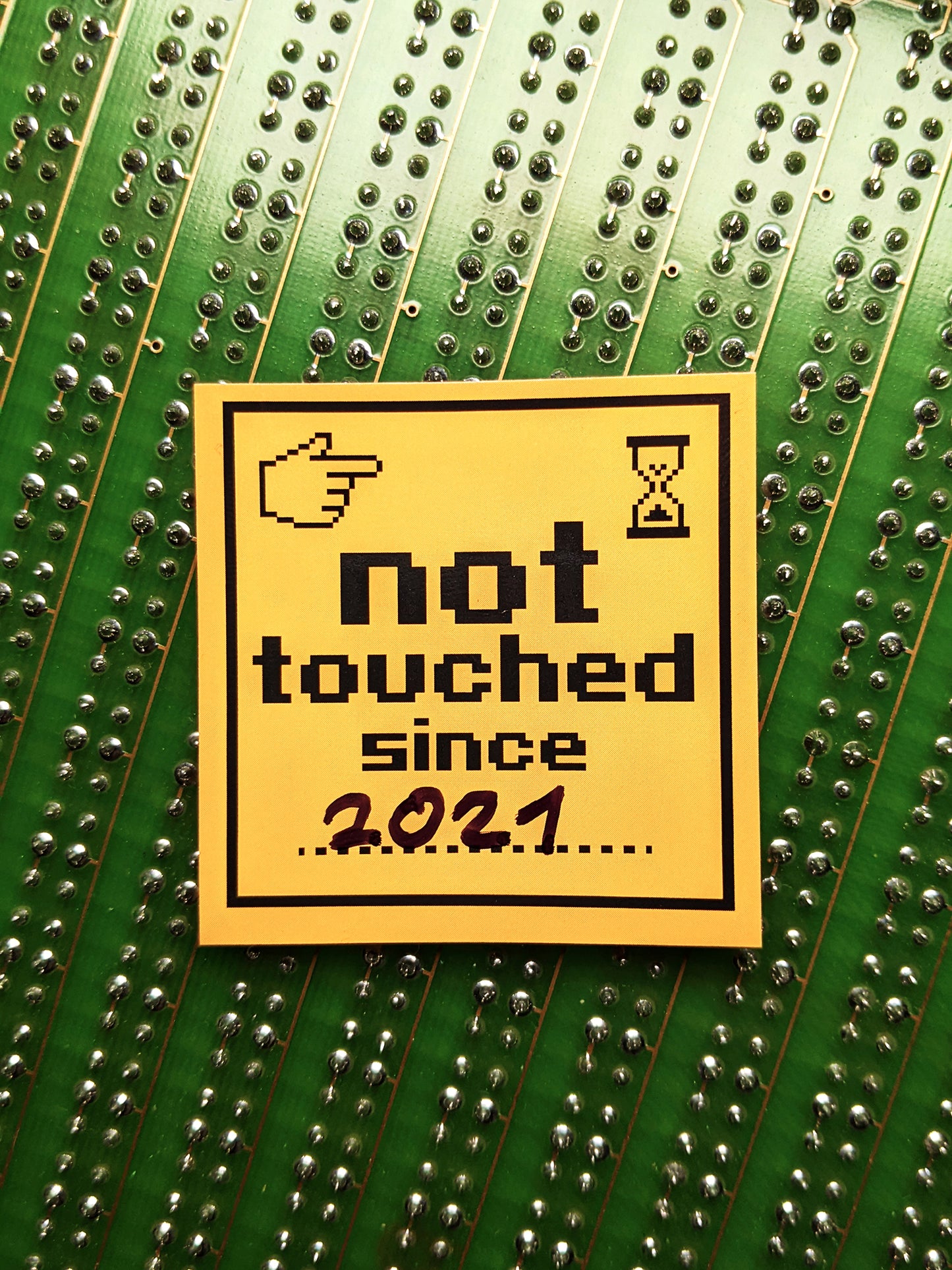 Not touched since Sticker (10 Stk.)