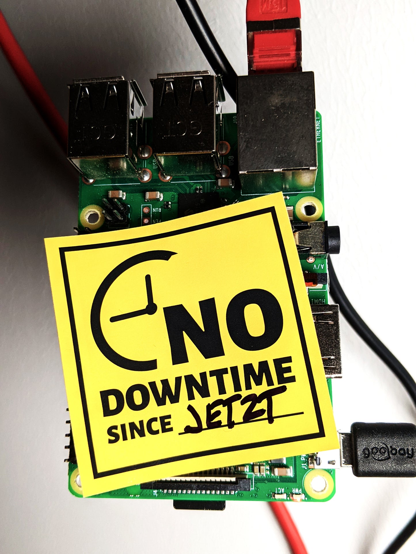 No downtime since Sticker (10 Stk.)
