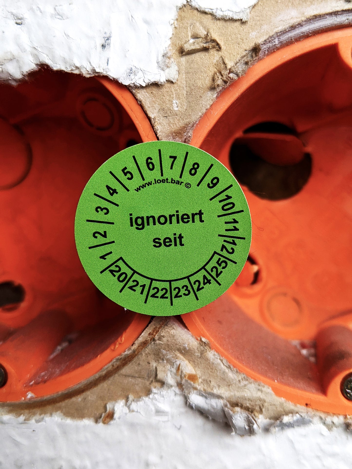 Plakette: Ignoriert seit (10 Stk.)