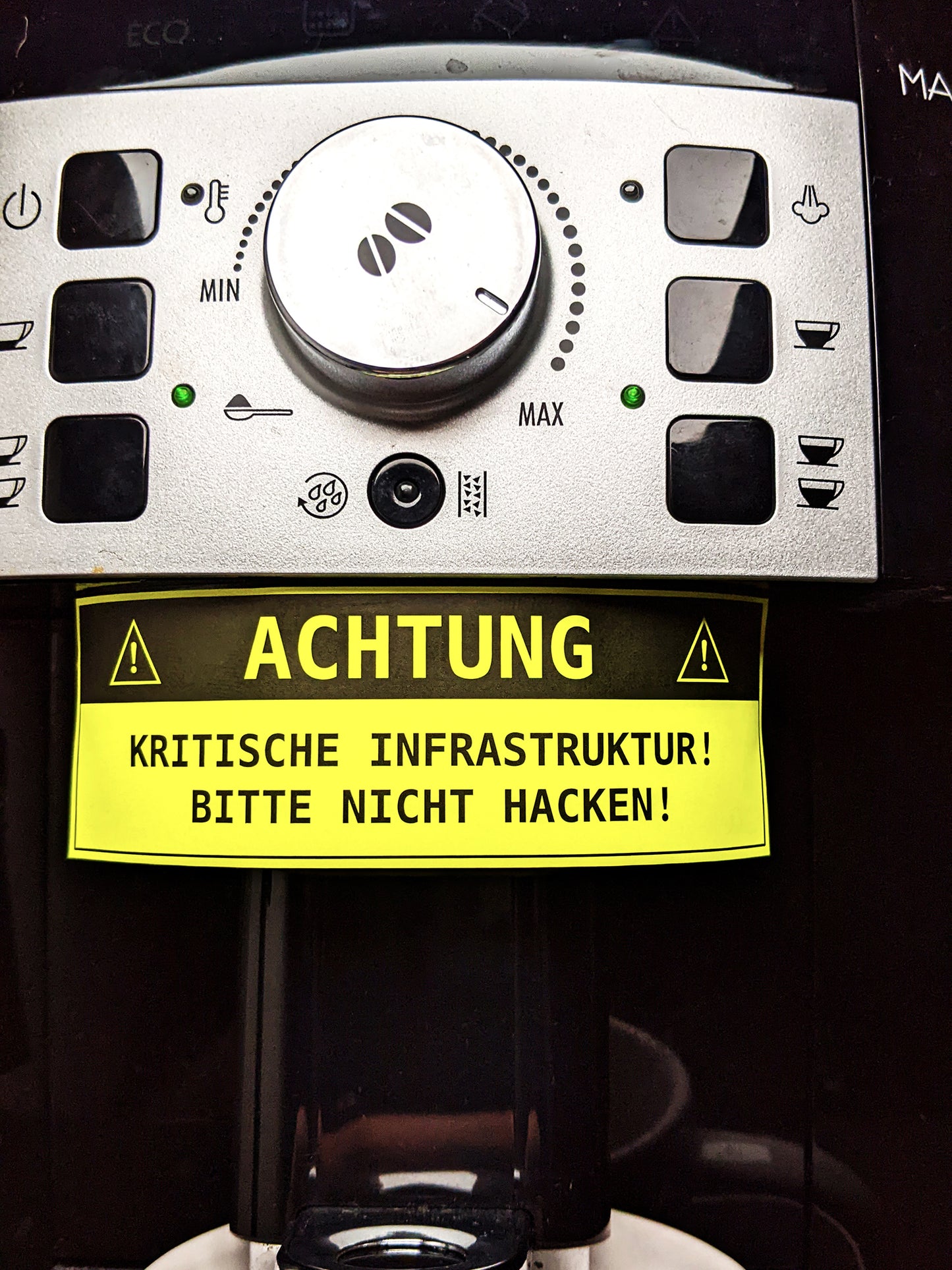 Kritische Infrastruktur Sticker (10 Stk.)