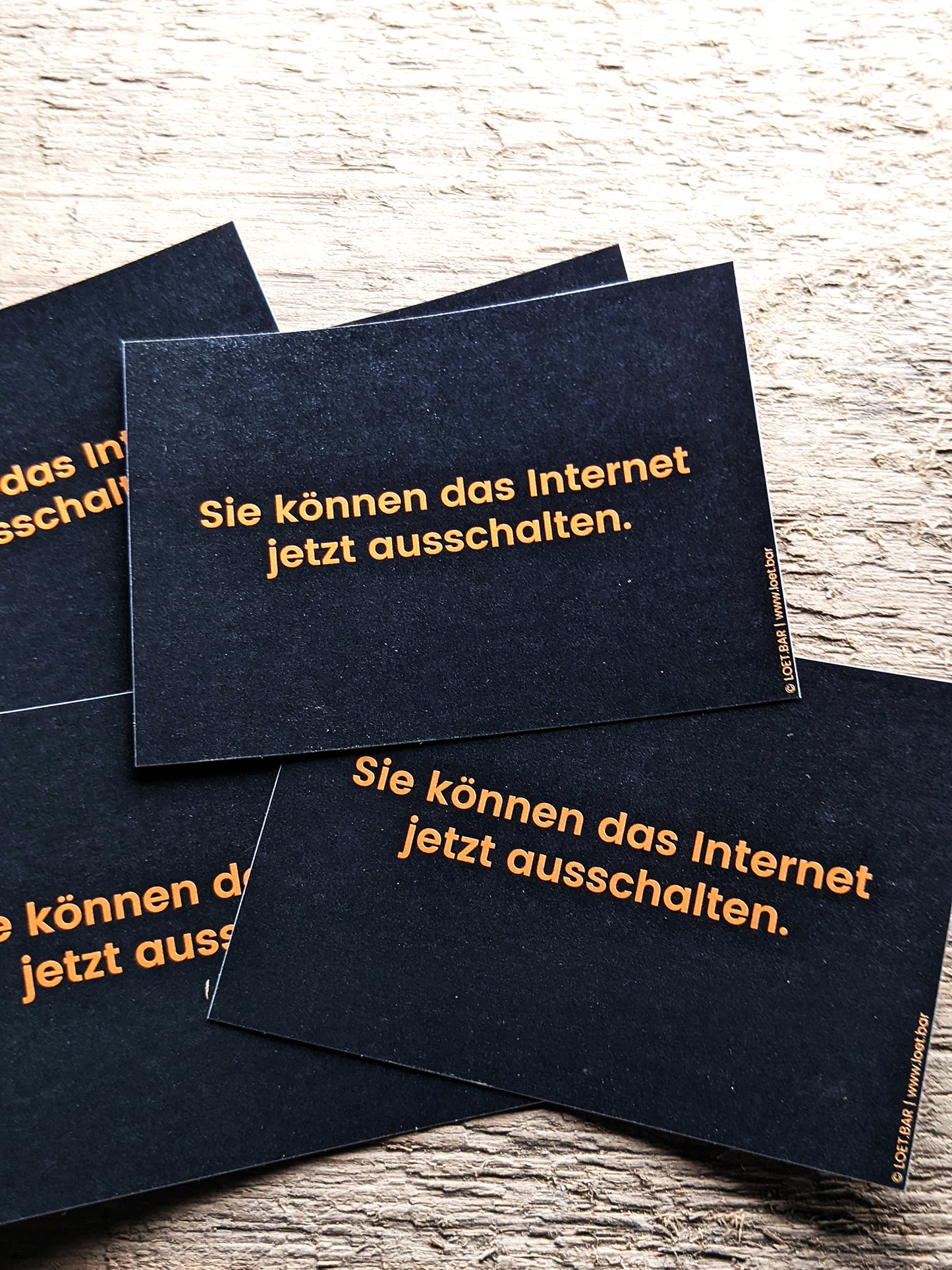 Internet ausschalten Sticker (10 Stk.)