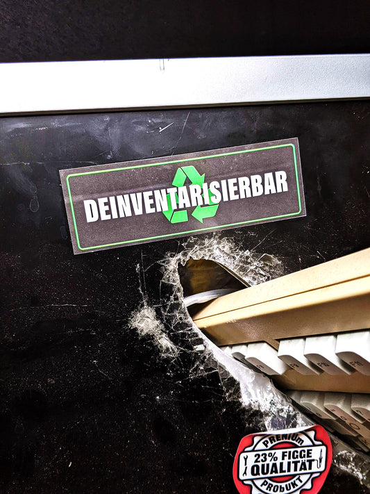 Deinventarisierbar Sticker (10 Stk.)