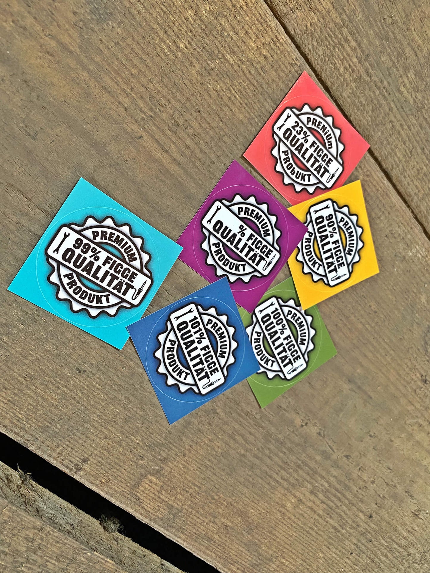 Qualisticker (6 Stk.)